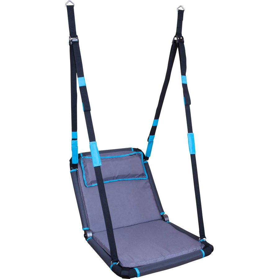 Hudora Nestschaukel Hollywood in Schwarz/Petrol-Blau, B/T: 120 x 60 cm - Bild 1