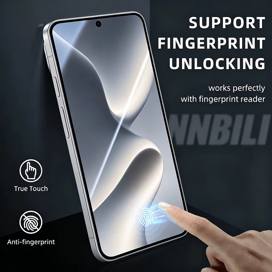 NNBILI 3 Stück Ultra HD Displayschutzfolie für Google Pixel 10 Pro XL, 10 Pro, 10, 10A, 9 Pro XL, 9 Pro, 9A, transparent mit Fingerabdruck-Entsperrung - Bild 4