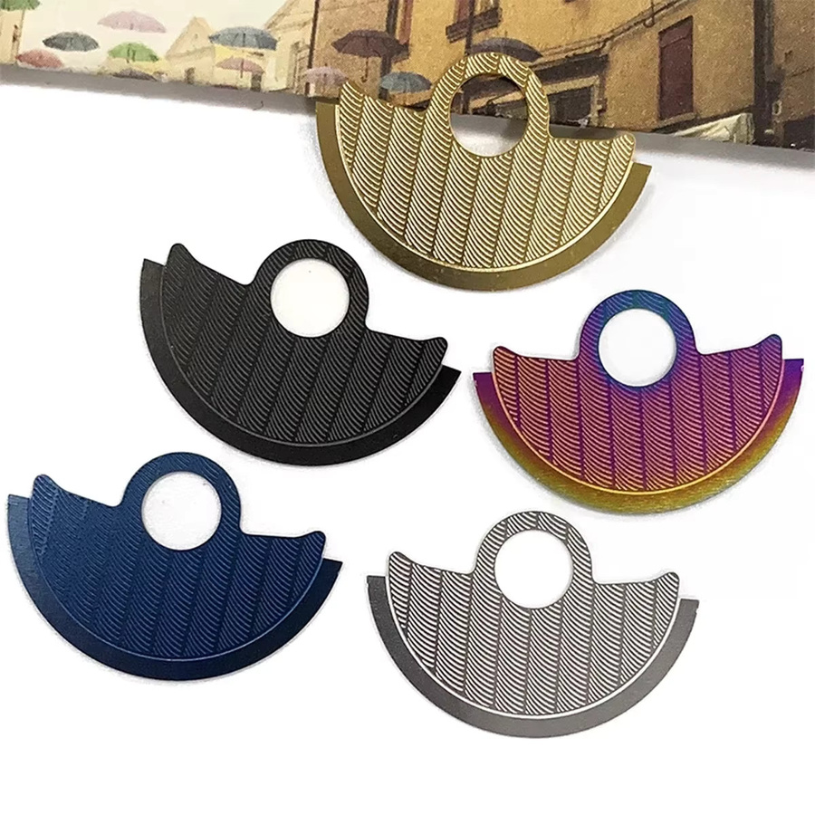 OAKCHARM Uhrenmodifikation Teile, Hammer Patch mit Aufkleber, Messing, Unisex - Bild 4