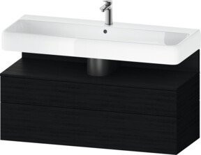 Duravit Waschtischunterschrank Qatego mit Nischenbereich, B/T/H: 119 x 47 x 59 cm - Bild 1