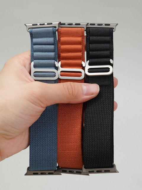 Alpine-Armband für Apple Watch, Textil/NATO, Bunt, Unisex - Bild 1