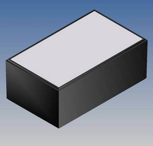 TEKO 153/P.9 Universal-Gehäuse aus Aluminium und ABS in Schwarz, B/T/H: 160 x 96 x 63,2 mm - Bild 1