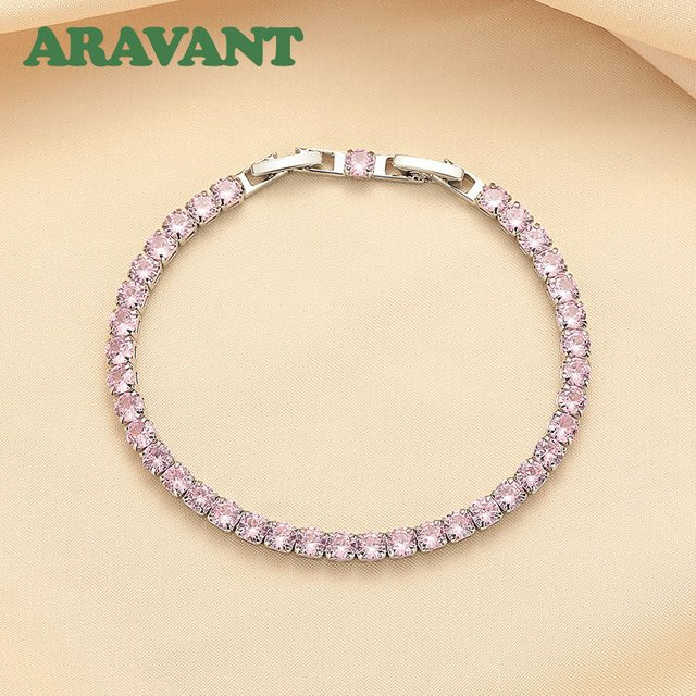 Aravant Armband 925 Silber, Zirkonia, Damen - Bild 1