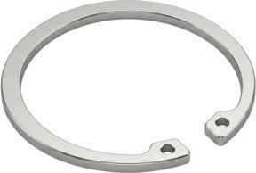 Industrial Quality Supplies Sicherungsringe DIN 472 aus Federstahl, Farbe: Silber, Durchmesser: 33 mm, Stärke: 1,2 mm - Bild 1