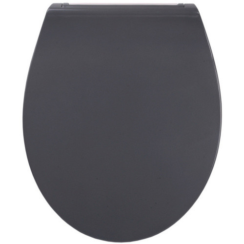 Sanilo WC-Sitz Flat in Grau, oval, B/L: 37,7 x 47 cm - Bild 3