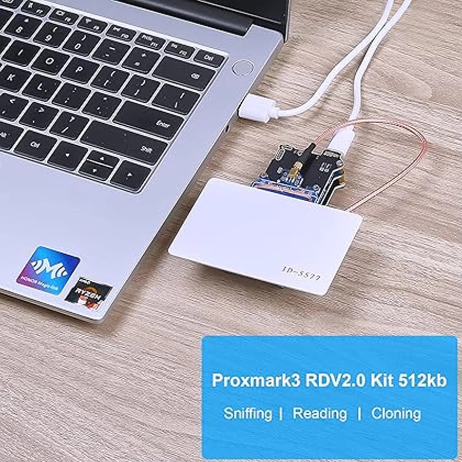 Proxmark3 Rev2 Kit Anruhoo NFC Kartenleser und RFID Kartenprogrammierer für 125 kHz und 13,56 MHz IC ID Duplikator - Bild 2