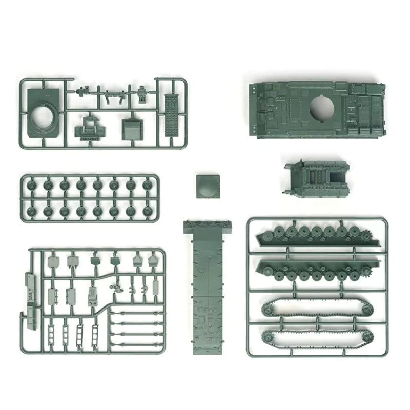 GRAPMAN HQ-17 Flugabwehrrakete Militärfahrzeug, Panzermodellbausatz, 1:72 - Bild 2