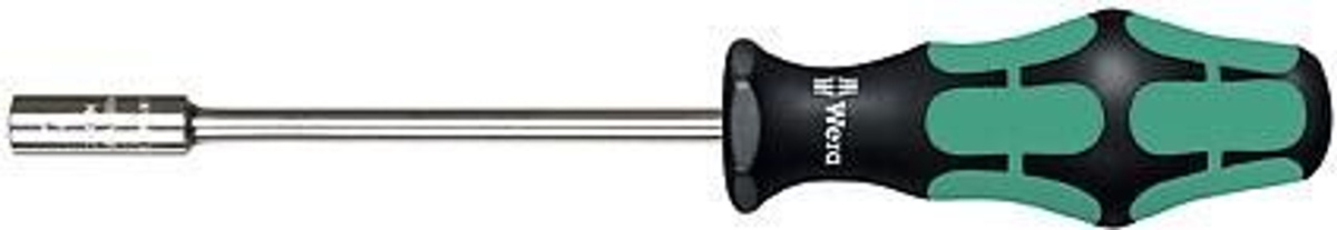Wera Steckschlüssel-Schraubendreher 395, Schlüsselweite: 13 mm, Klingenlänge: 125 mm, Schwarz-Grün - Bild 2