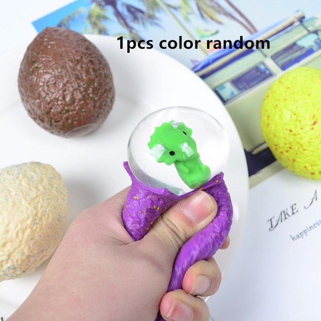 BC Pet Supplies Dinosaurier-Ei Quetschspielzeug, Weich, Stressabbau - Bild 1