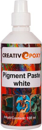 CREATIVePOXY Gießharz-Pigmentpaste in Weiß, 100 g - Bild 1