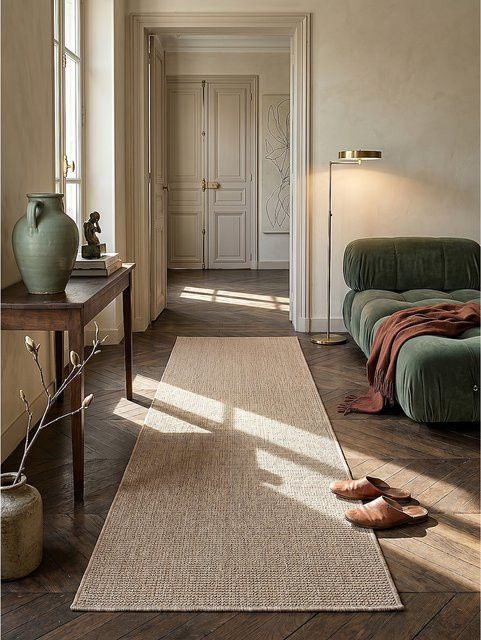 Pflegeleichter Läufer Kadima Design in Beige, B/T: 80 x 150 cm - Bild 1