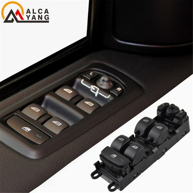 Malcayang Fensterheberschalter AH22-14540-AC LR013883 in Schwarz für Land Rover Range Rover Sport L320, Discovery 4 und Freelander 2 - Bild 1
