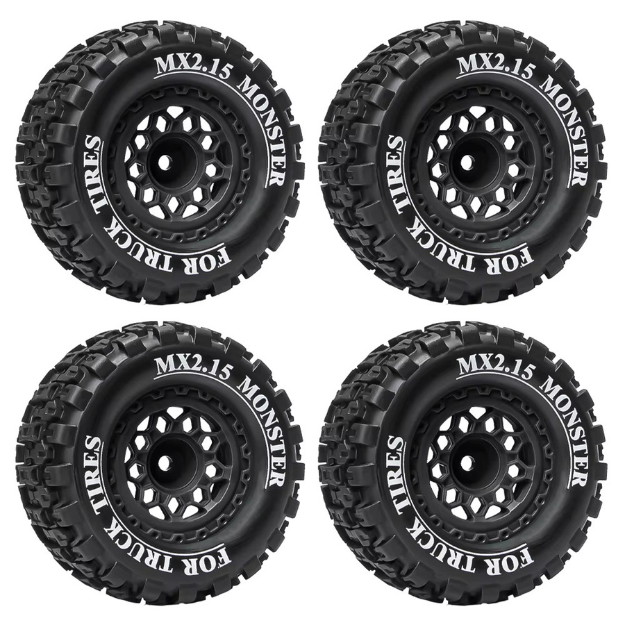 Meijiaxin MX2 15 Zoll 12mm Reifen für Traxxas Mini X XRT Slash, 1/16 1/18 - Bild 3
