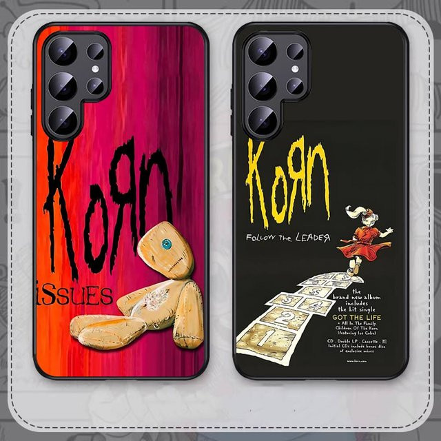 Handyhülle mit Rockband K-Korn Design für Samsung Galaxy S24 FE, S25 Ultra, S21, S22, S23, S24 und S22 Ultra 5G - Bild 1