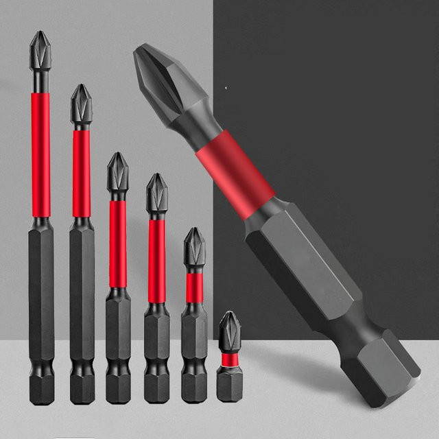 Galacok Magnetischer Schraubendreher-Bit-Satz aus rutschfestem Legierungsstahl für Elektrowerkzeuge und Zimmermannsarbeiten - Bild 1