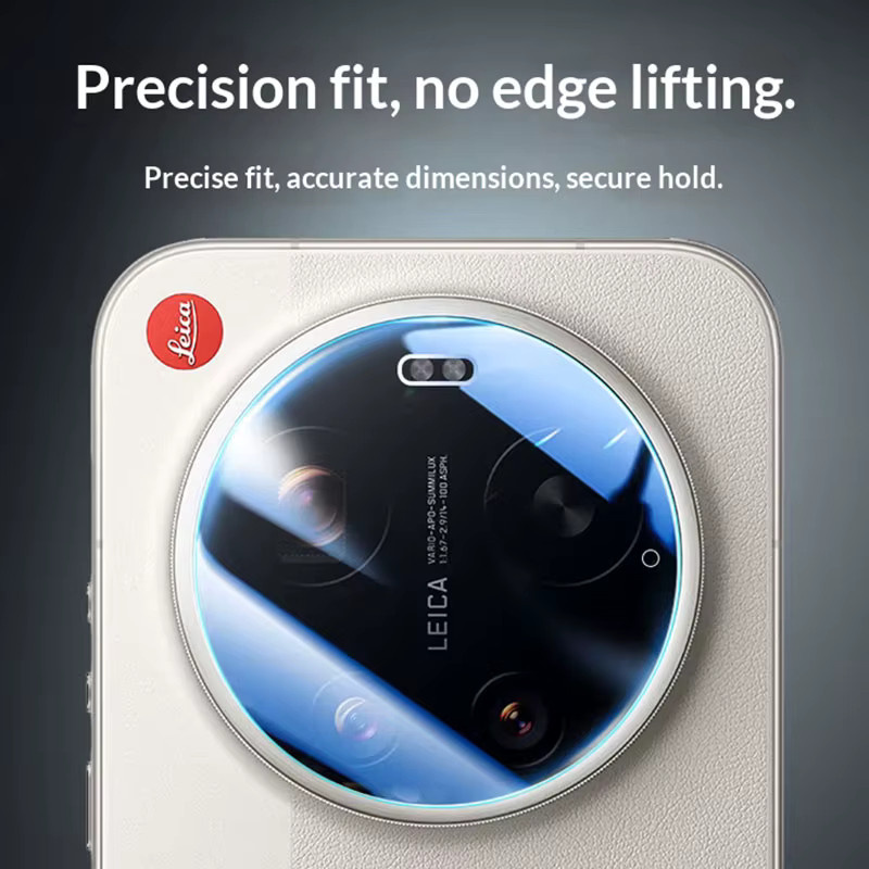 MANLIFU 3D Kameralinsen-Schutz für Xiaomi 17 Ultra, transparentes Linsen-Schutzglas für die Rückkamera - Bild 3