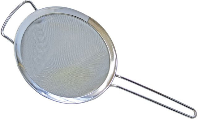 Schneider Passiersieb aus Edelstahl in Silber mit Griffen, Durchmesser: 18 cm - Bild 1