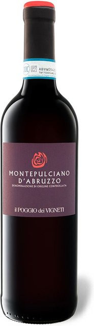 Verga Montepulciano d'Abruzzo DOC Rotwein trocken 2024 0,75 l - Bild 1