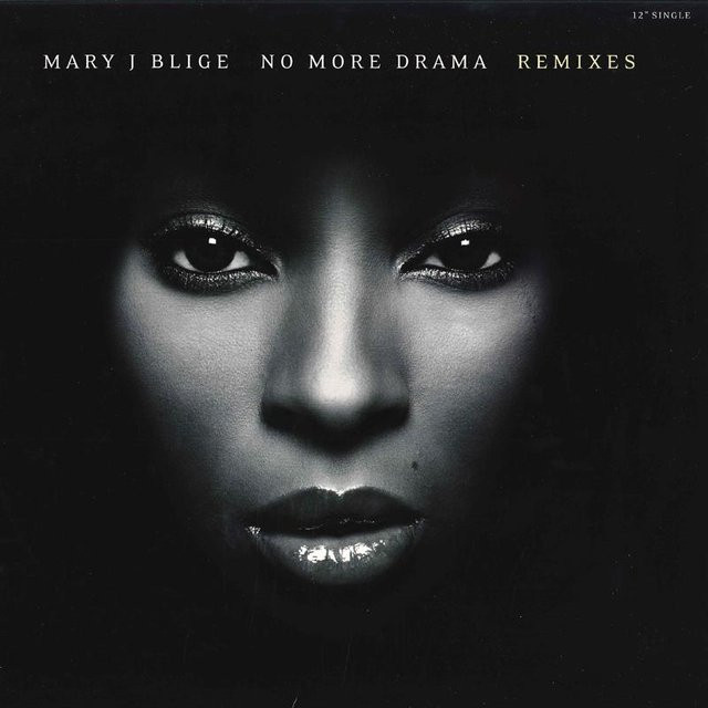Mary J. Blige - No More Drama Remixes 12-Zoll Vinyl LP von MCA, Rap & Hip-Hop/R&B, Grau - Bild 1