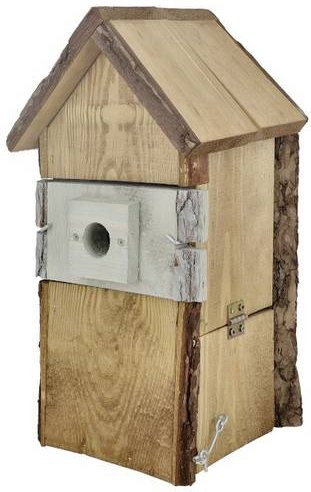 Siena Garden Nestschatz Gartenbeet aus Holz und verzinktem Stahl in Braun W29532 - Bild 1