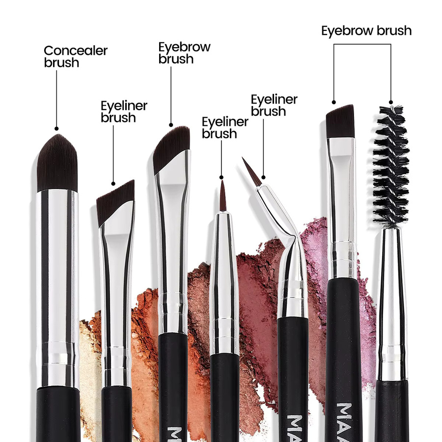 MAANGE Augen-Make-up-Pinsel-Set, 10-teilig, Unisex - Bild 3