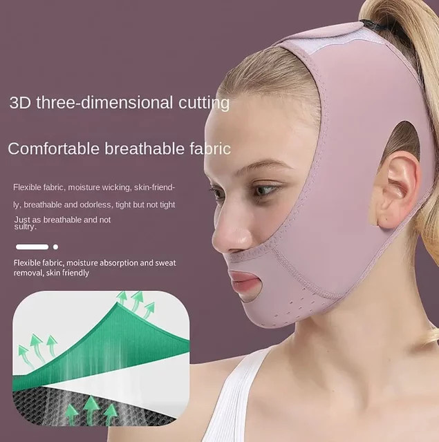 CNK Kiefer-Übungsverband V-Linien-Maske für Damen, Gesicht - Bild 1