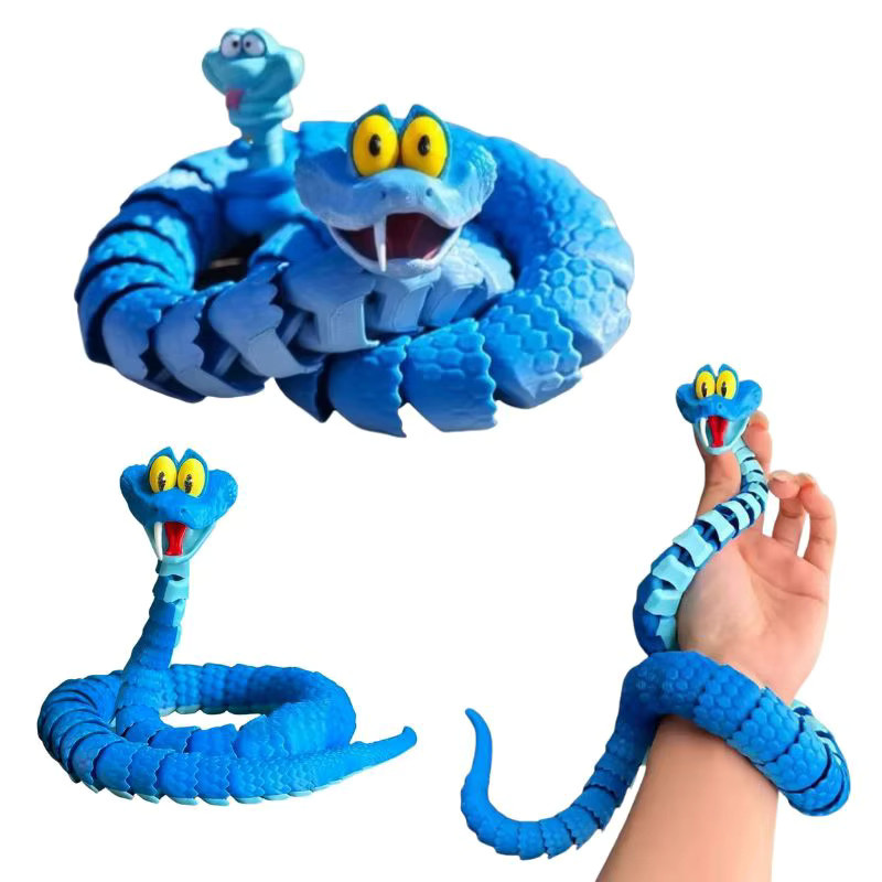 Disney Zootopia 2 Gary Snake, Bewegliche Simulations-Spielzeugschlange, Kunststoff - Bild 2