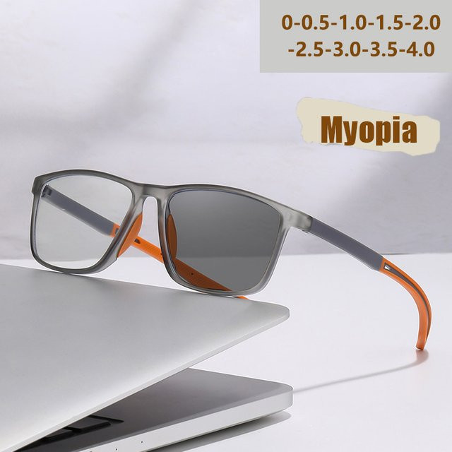 VABBON TR004 Korrektionsbrille, Vollrand, grau - Bild 1