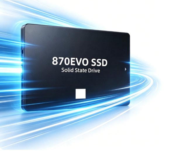 Samsung 870 EVO Red SATA SSD 2.5 Zoll, 1 TB, Schwarz - Bild 1
