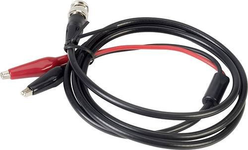 TRU COMPONENTS 16-0315 BNC-Messleitung Schwarz Rot, Länge: 1,20 m - Bild 1