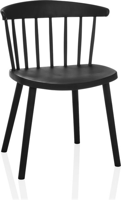 hjh LIVING Esszimmerstuhl ARTIFO RIB aus Polypropylen in mattem Design ohne Armlehnen - Bild 1