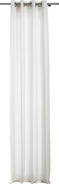 Mydeco Ösenschal Mood Weiß semi-transparent B/H: 135 x 245 cm - Bild 1