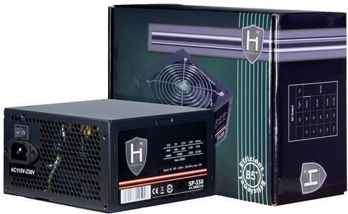Inter-Tech HIPOWER SP-550 PC Netzteil 550W Schwarz - Bild 1
