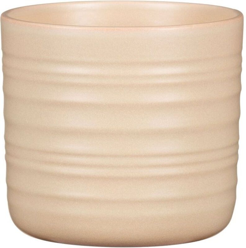 Scheurich Cottage Blumentopf aus Keramik in Beige, Durchmesser: 19,6 cm, Höhe: 17,9 cm - Bild 1