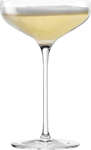 Stölzle Twist Champagnerglas, transparente Champagnerschale aus Glas - Bild 1