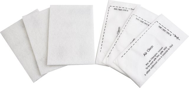 3er Set Miele Super Air-Clean Vakuumfilter und Motorfilter für S4000 S5000 S8000 und C3-Serie, Ersatzteil 3944711, Farbe: Weiß - Bild 1