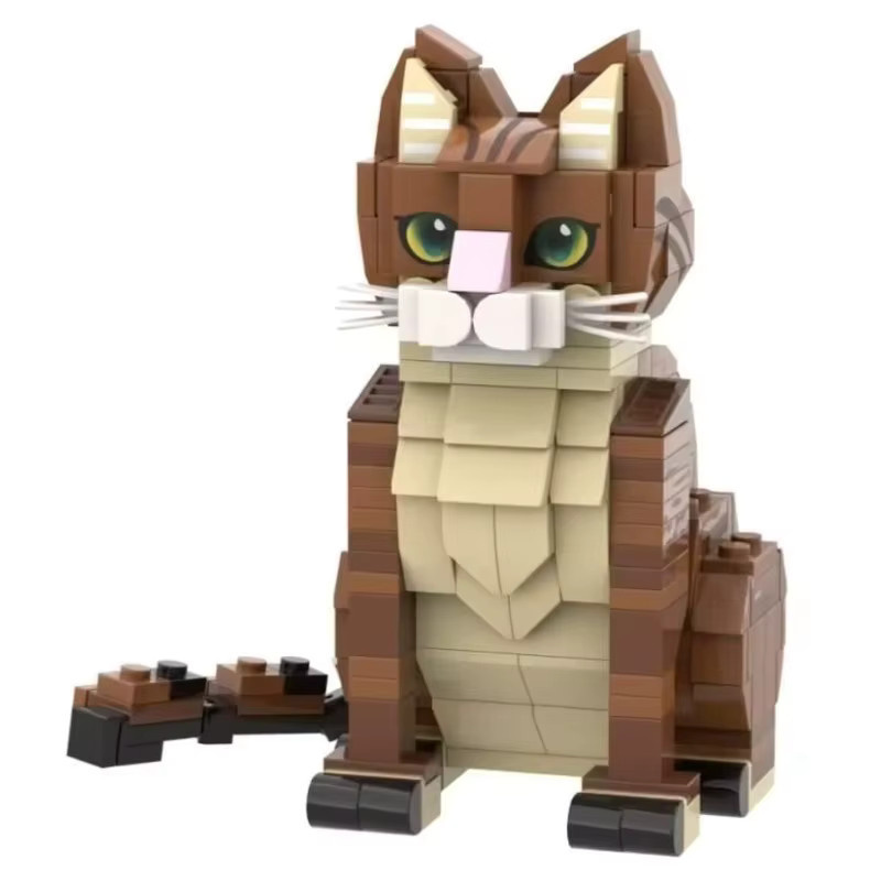 Bandai Katzen Bausteine, Ausstellungsmodell, Kunststoff - Bild 1