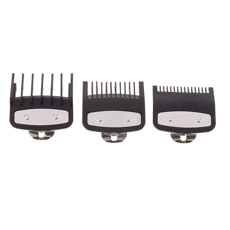 HNKMP Haarschneidemaschinen-Aufsatzset, 3-teilig, Schwarz, Unisex - Bild 3
