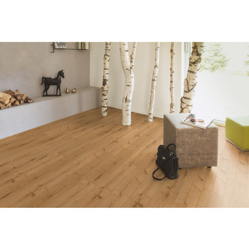 RENOVO Laminat Sanremo in Eiche Sanremo Braun mit Holzoptik, Länge: 138,3 cm, Breite: 19,3 cm, Höhe: 0,8 cm - Bild 3