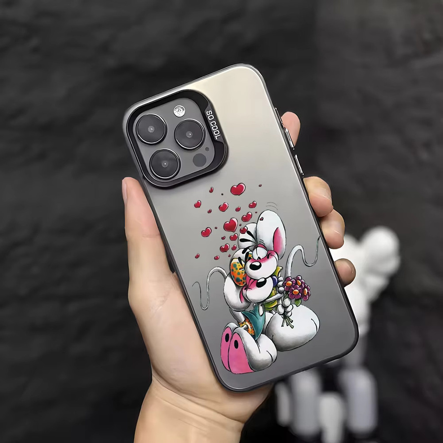 D-Diddl Handyhülle IMD Color Cover im Cartoon Design für iPhone 11 bis iPhone 17 Modelle - Bild 3