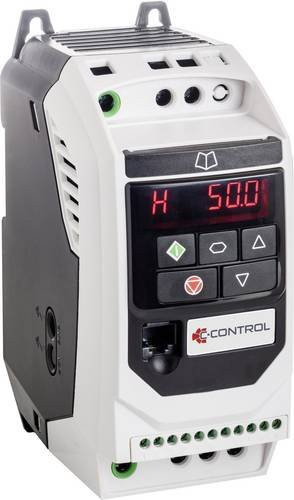 C-Control Frequenzumrichter CDI-037-1C1 in Weiß, 0.37 kW, 1phasig, 230 V - Bild 1