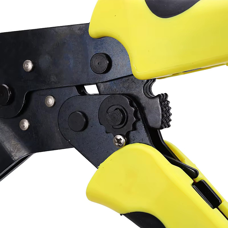 LUCHSHIY Multitool-Zange als Ratschen-Draht-Crimpwerkzeug-Set mit Abisolier- und Schneidefunktion für isolierte und nicht isolierte Anschlüsse - Bild 3