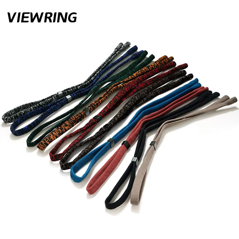 Brillenband, verstellbar, rutschfest, Unisex, Schwarz, Braun - Bild 2