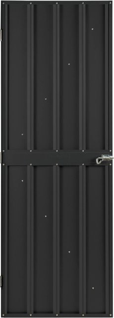 Globel Industries Zusatzschwingtür für Metallgerätehäuser Tower, Anthrazit, B: 200 cm, T: 66 cm - Bild 1