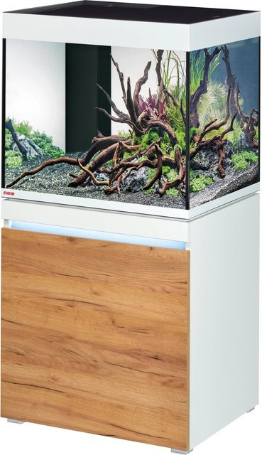 Eheim Aquarium-Kombination Incpiria 230 in Alpin/Nature mit weißem Glanzfinish - Bild 1