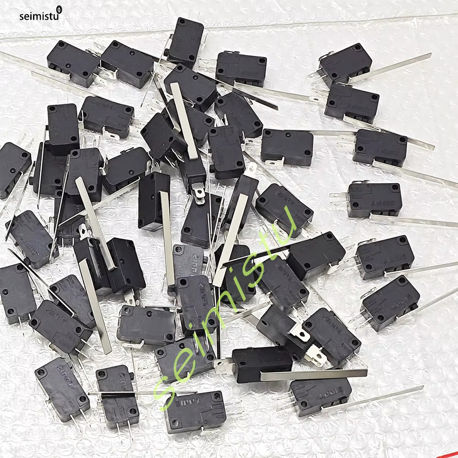 10 Stück ZIPPY Mikroschalter 3-Pin 4,8mm in Schwarz für Arcade-Drucktasten und LED-Schalter - Bild 6
