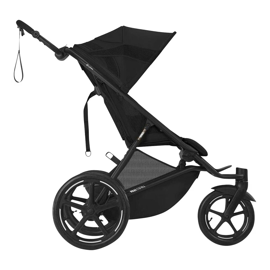 Cybex Gold Kinderwagen Sportwagen AVI SPIN schwarz mit Schwenkrädern - Bild 2
