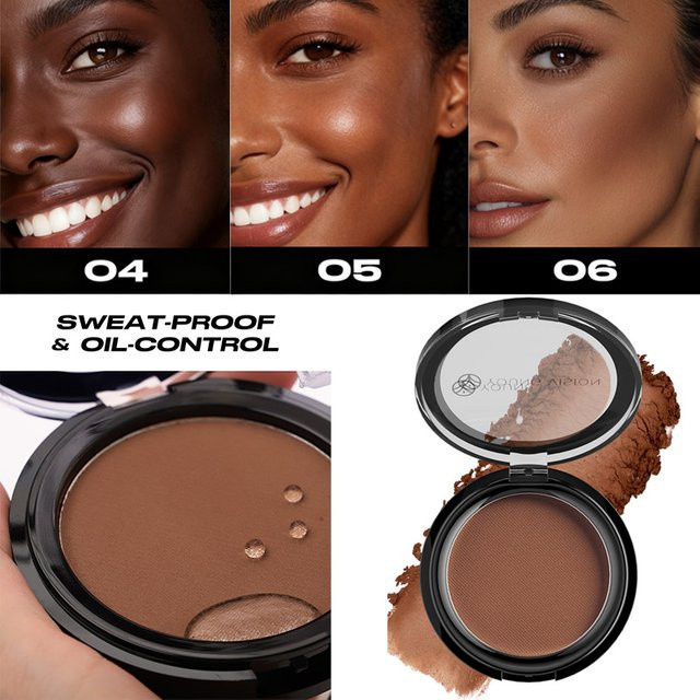 Young Vision Kontur-Puder-Palette, Matt, Unisex - Bild 1