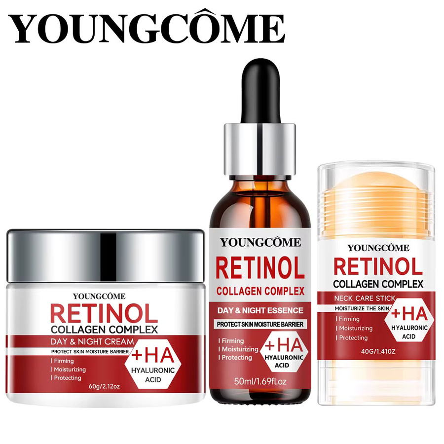 YOUNGCOME Retinol Kollagen Hautpflege-Set, Gesicht, Unisex - Bild 5
