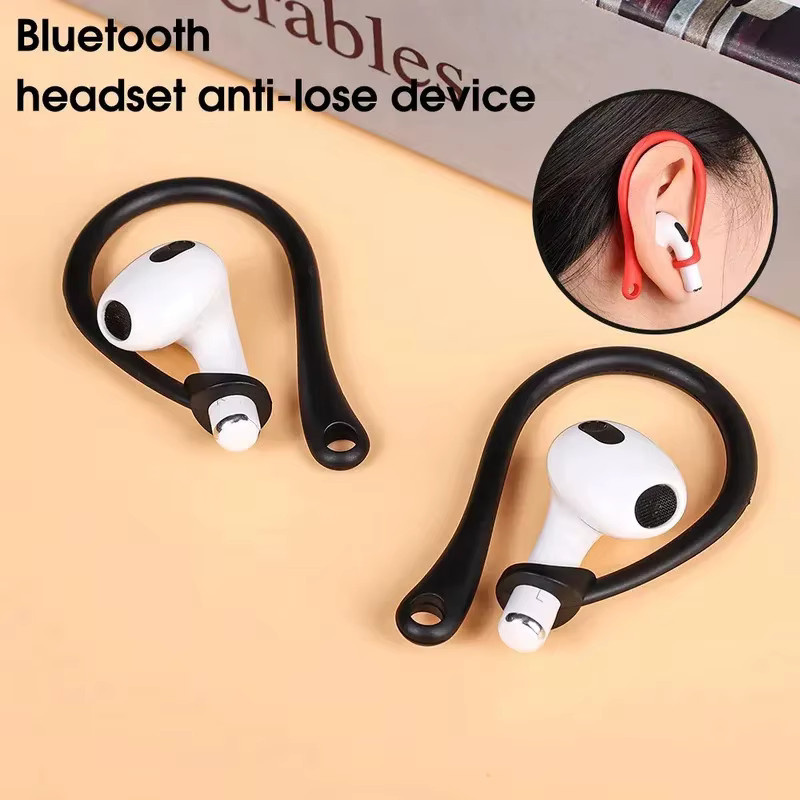 Anti-Verlust-Ohrbügel aus Silikon für Apple AirPods 1 2 3 4 und AirPods Pro in Blau - Bild 2